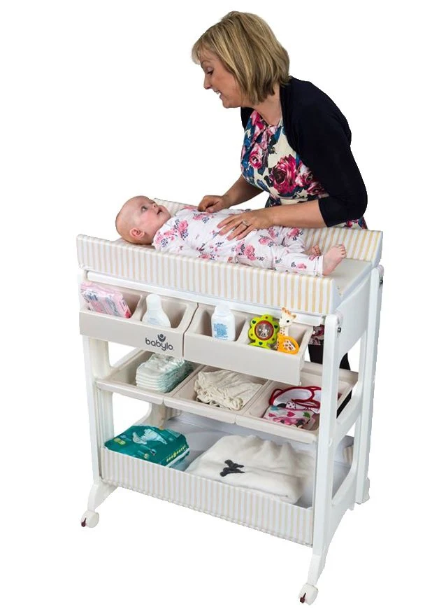 Smart Changer Baby Changing Unit with Removable Bath & Storage - Image 5