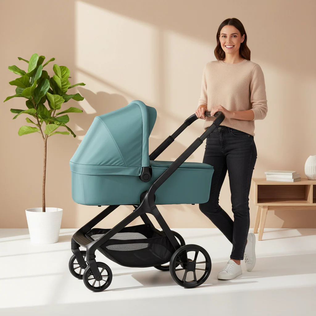 Be Cool Kombo Trio: Pushchair + Carrycot + i-Size Travel Carrier Car Seat - Image 38