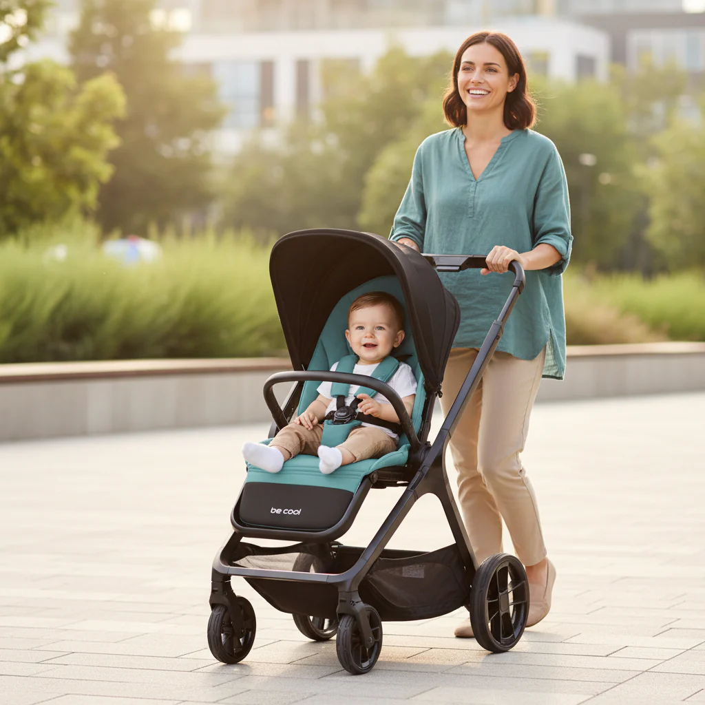 Be Cool Kombo Trio: Pushchair + Carrycot + i-Size Travel Carrier Car Seat - Image 39