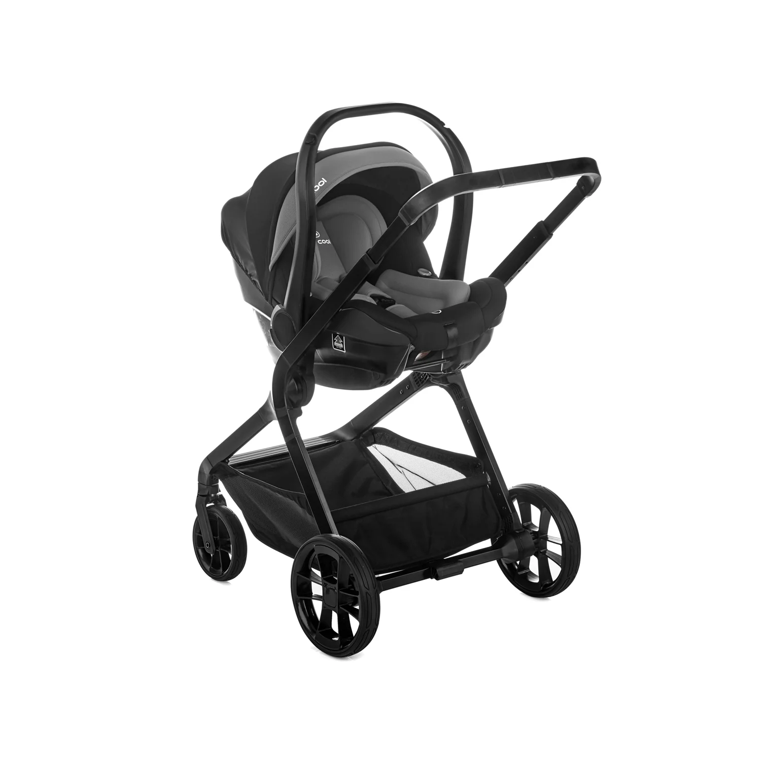 Be Cool Kombo Trio: Pushchair + Carrycot + i-Size Travel Carrier Car Seat - Image 6