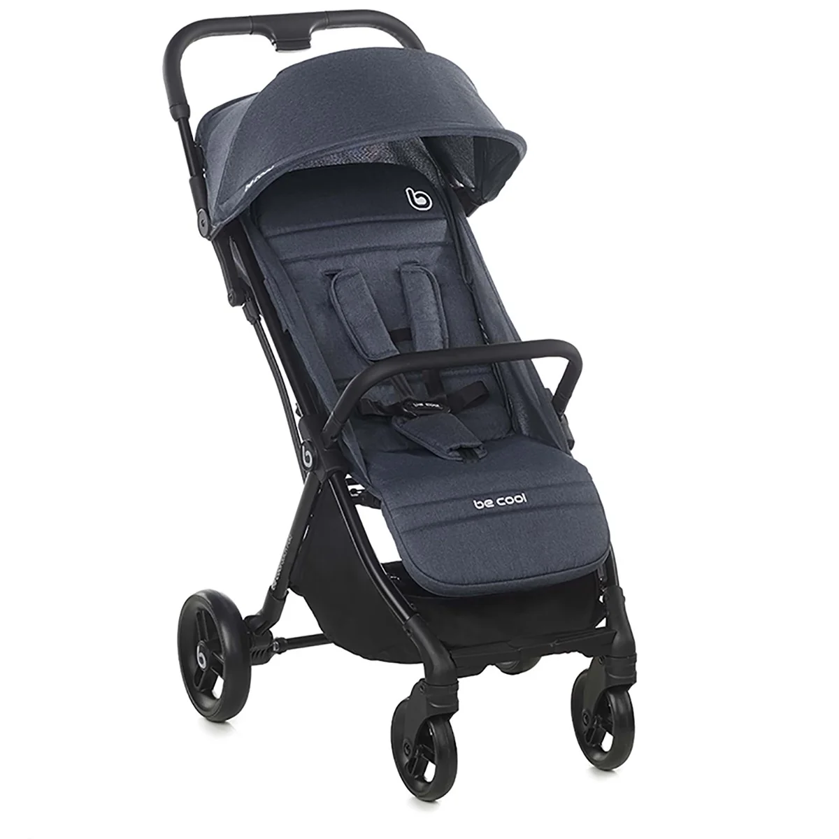 Be Cool Quick Fold Luxe Compact Fold Stroller & Footmuff / Liner 0-22kg, 0-4 years - Image 10