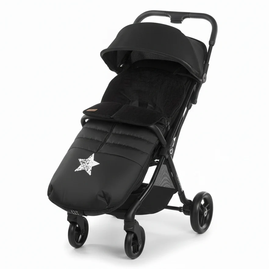 Be Cool Quick Fold Luxe Compact Fold Stroller & Footmuff / Liner 0-22kg, 0-4 years - Image 24