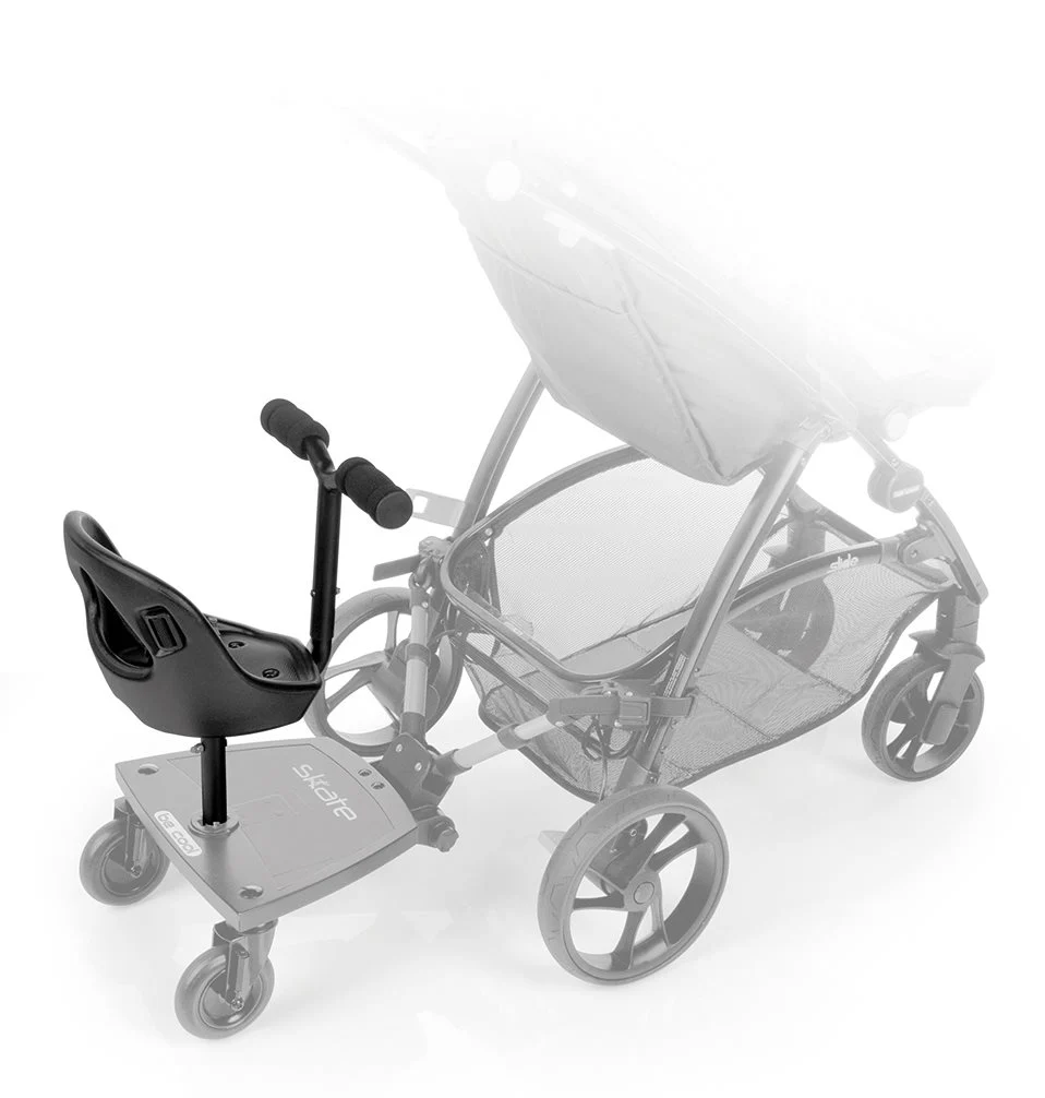 Be Cool Skate Universal Buggy Platform + Seat Unit – Seated or Standing Ride-On Board for Second Child - Image 12