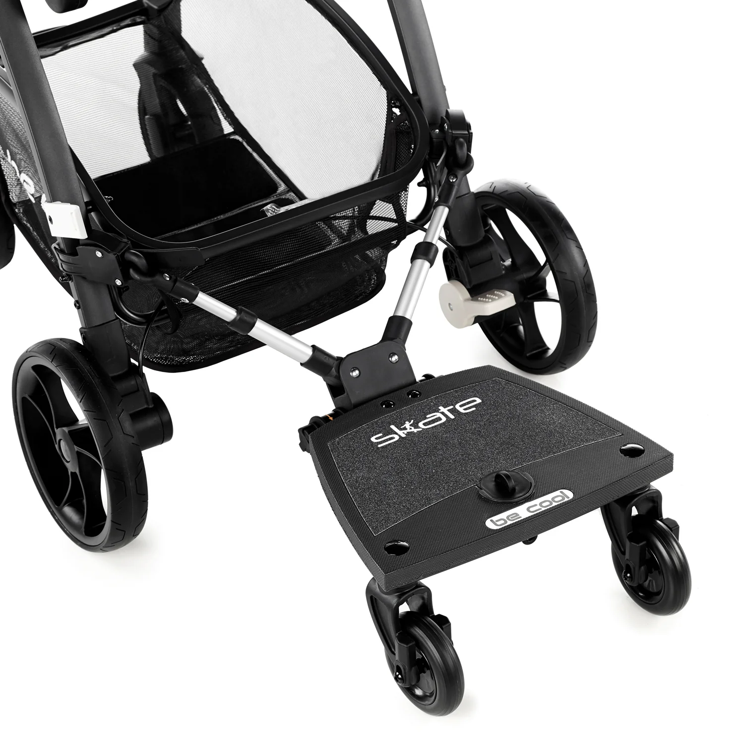 Be Cool Skate Universal Buggy Platform + Seat Unit – Seated or Standing Ride-On Board for Second Child - Image 14