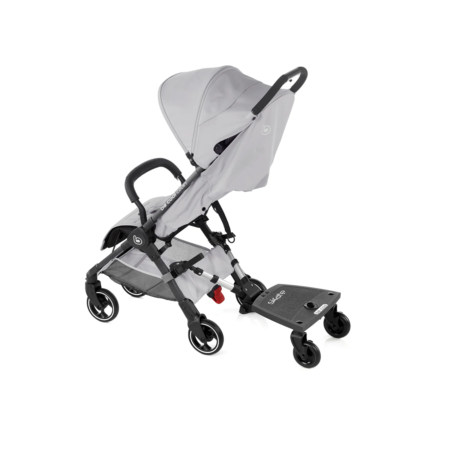 Be Cool Skate Universal Buggy Platform + Seat Unit – Seated or Standing Ride-On Board for Second Child - Image 5
