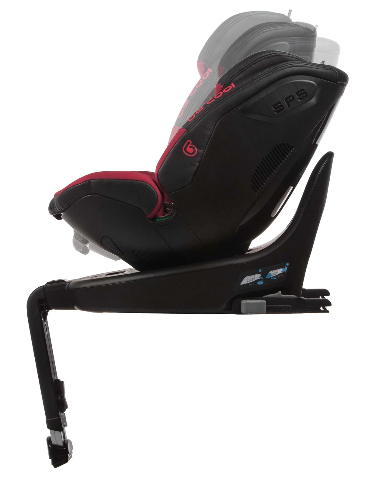 Be Cool Zeus iSize 360 Swivel Car Seat 40-125cm, 0-6 Years - Image 13