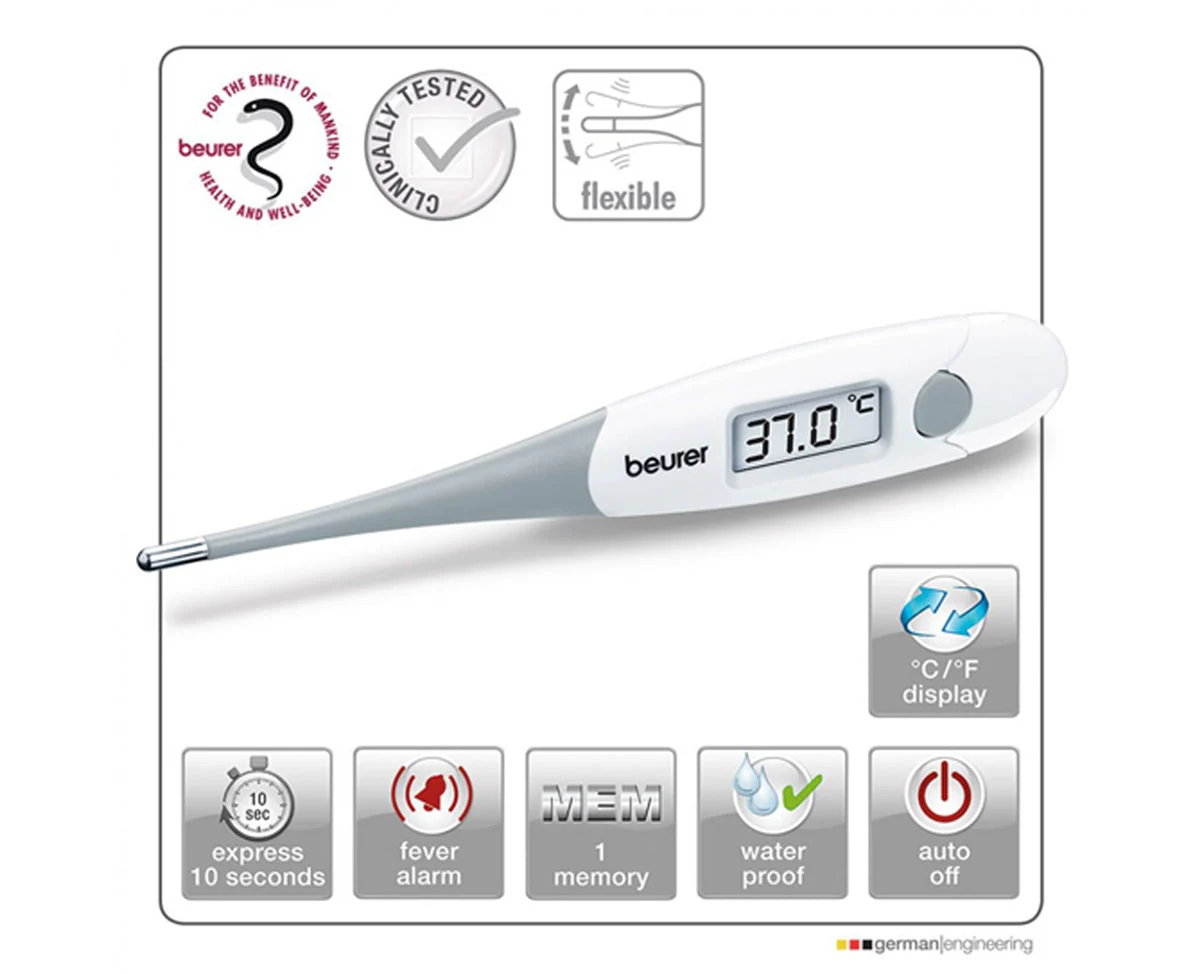 Beurer FT15/1 Digital Instant Thermometer with Flexible Tip - Image 11