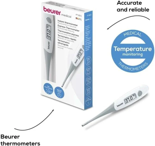 Beurer FT15/1 Digital Instant Thermometer with Flexible Tip - Image 12