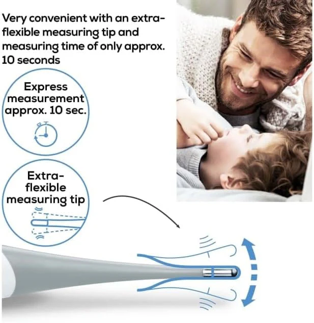 Beurer FT15/1 Digital Instant Thermometer with Flexible Tip - Image 3