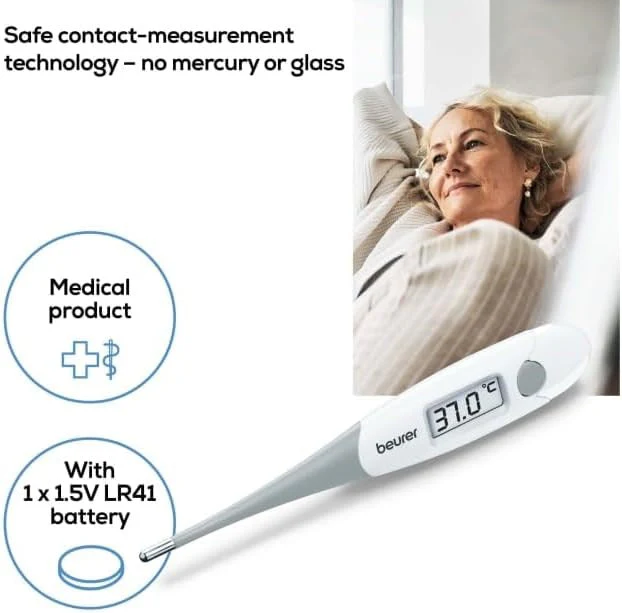 Beurer FT15/1 Digital Instant Thermometer with Flexible Tip - Image 6