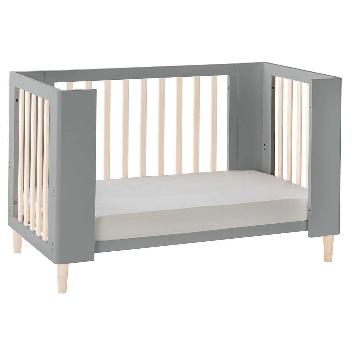 Cocoon Evoke 4-in-1 Nursery Room Set, Dove Grey / Natural Wash - Image 7