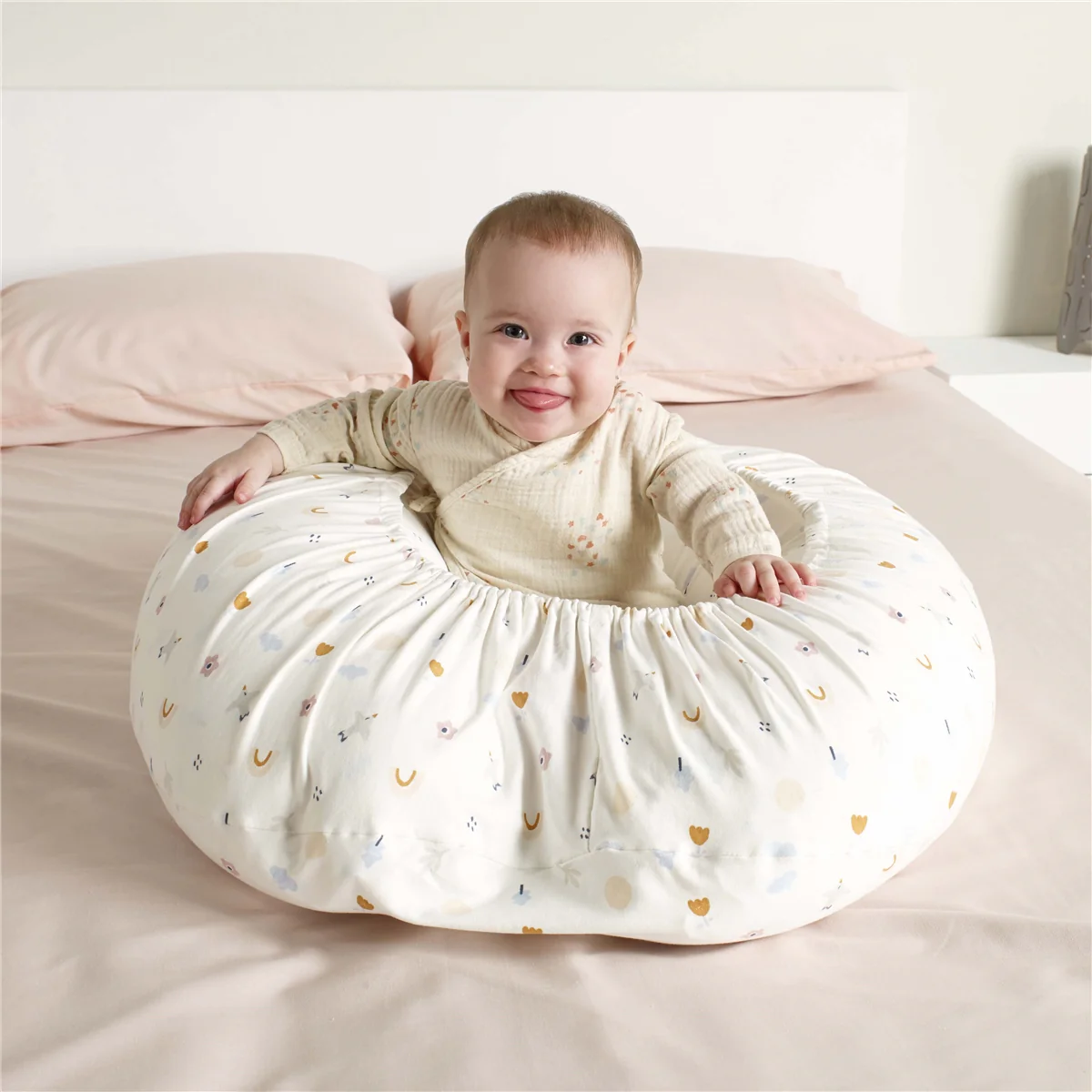 Jane 4in1 Mother Cushion & Baby Hammock, Dim Grey - Image 6