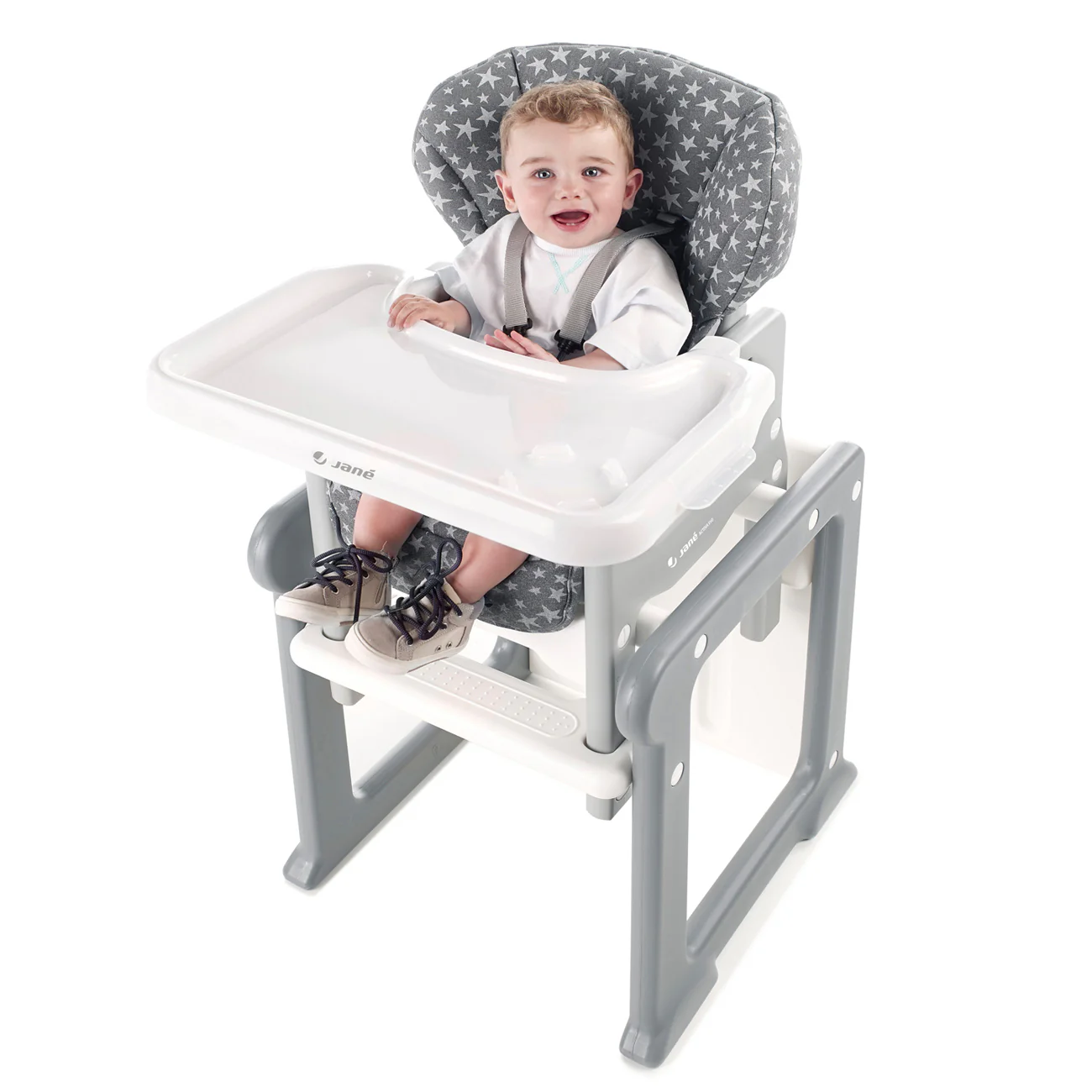 Jane Activa Evo 2in1 Highchair / Junior Table & Chair, 0-3 years, Star - Image 4