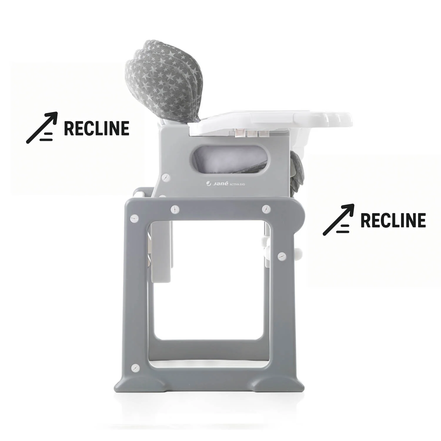 Jane Activa Evo 2in1 Highchair / Junior Table & Chair, 0-3 years, Star - Image 9