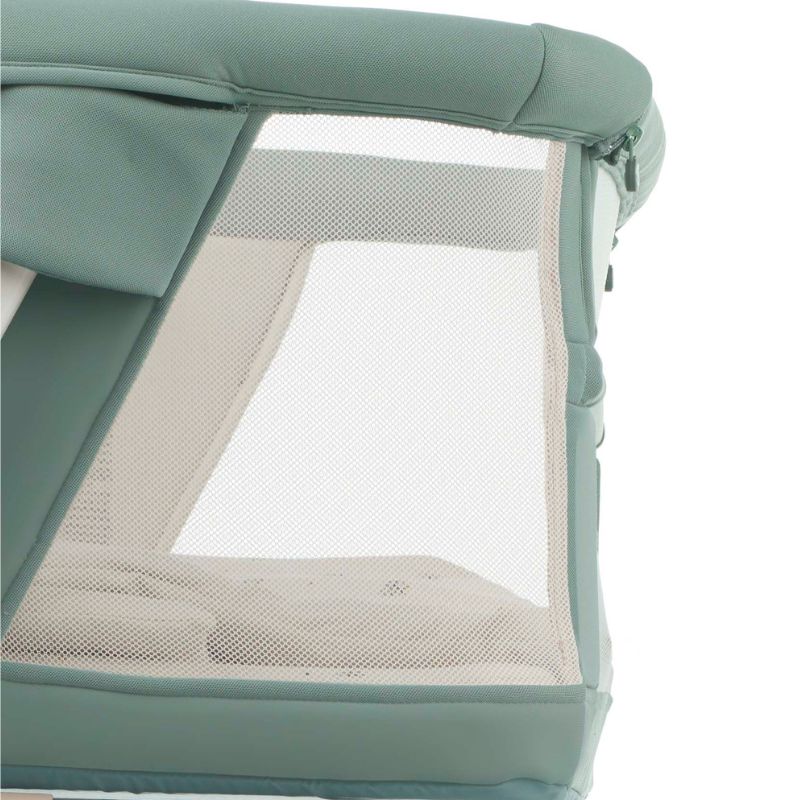 Jane Baby Side Crib + 4 Piece Bedding Set & Safety Mattress, Star - Image 7