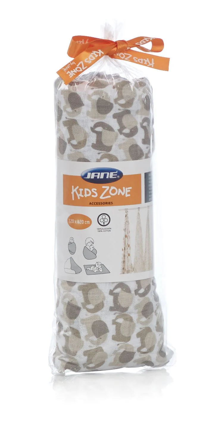 Jane Bamboo Muslin Cloth XL (120x120cm) - Image 6