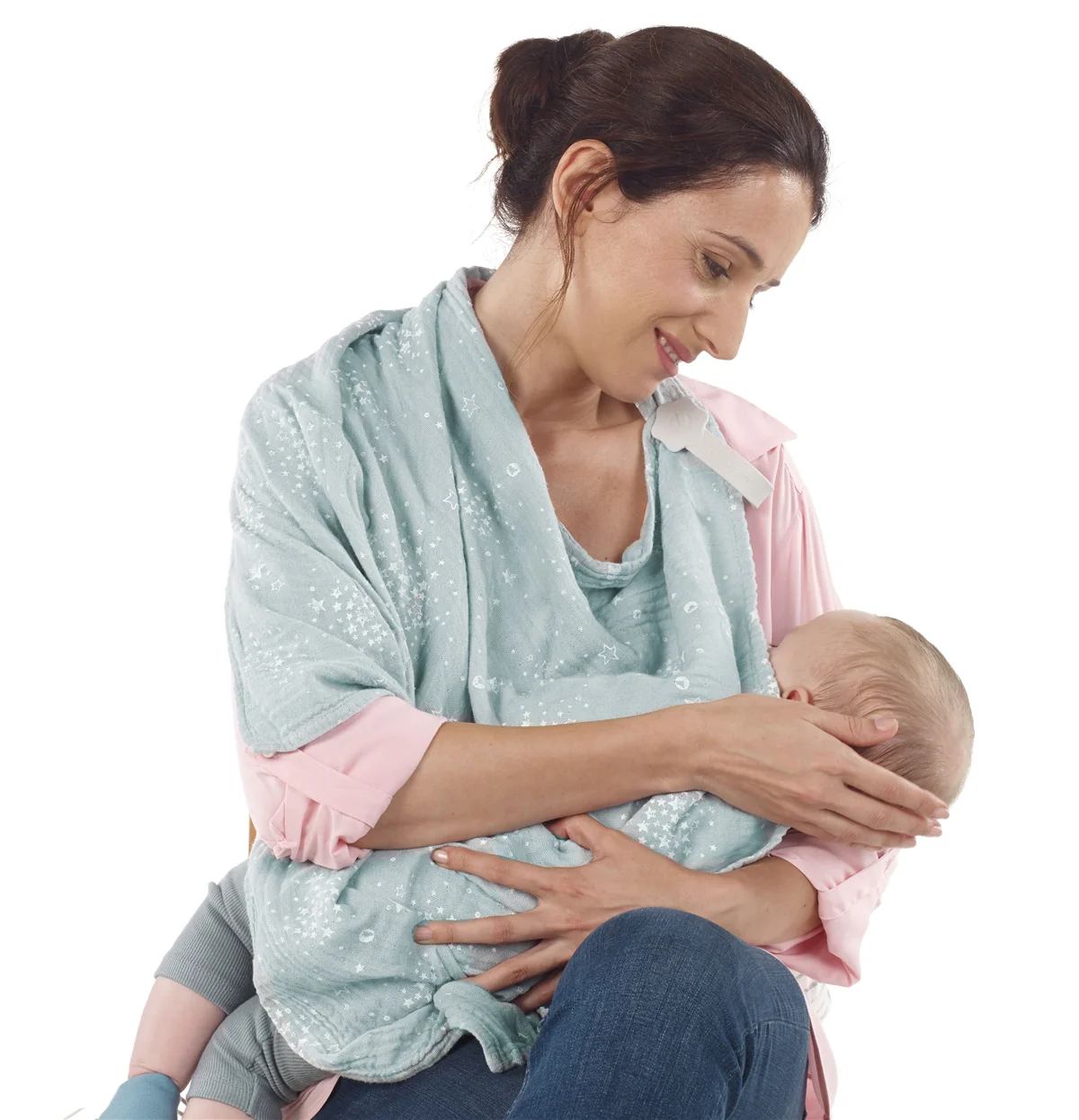 Jane Bamboo Muslin Cloth XL (120x120cm) - Image 8