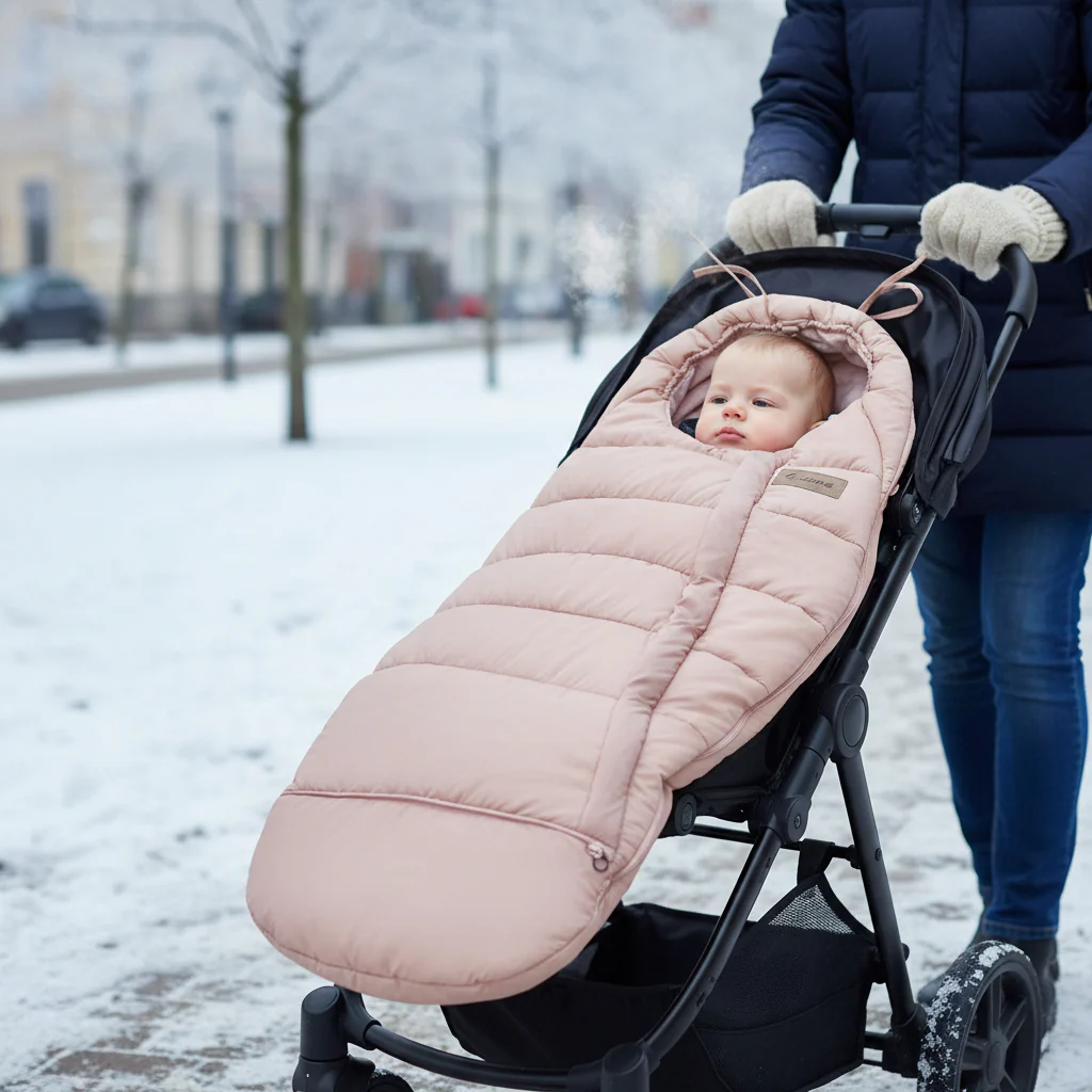 Jane Evolute Universal Footmuff for Carrycots, Infant Car Seats, and Pushchairs - Image 18