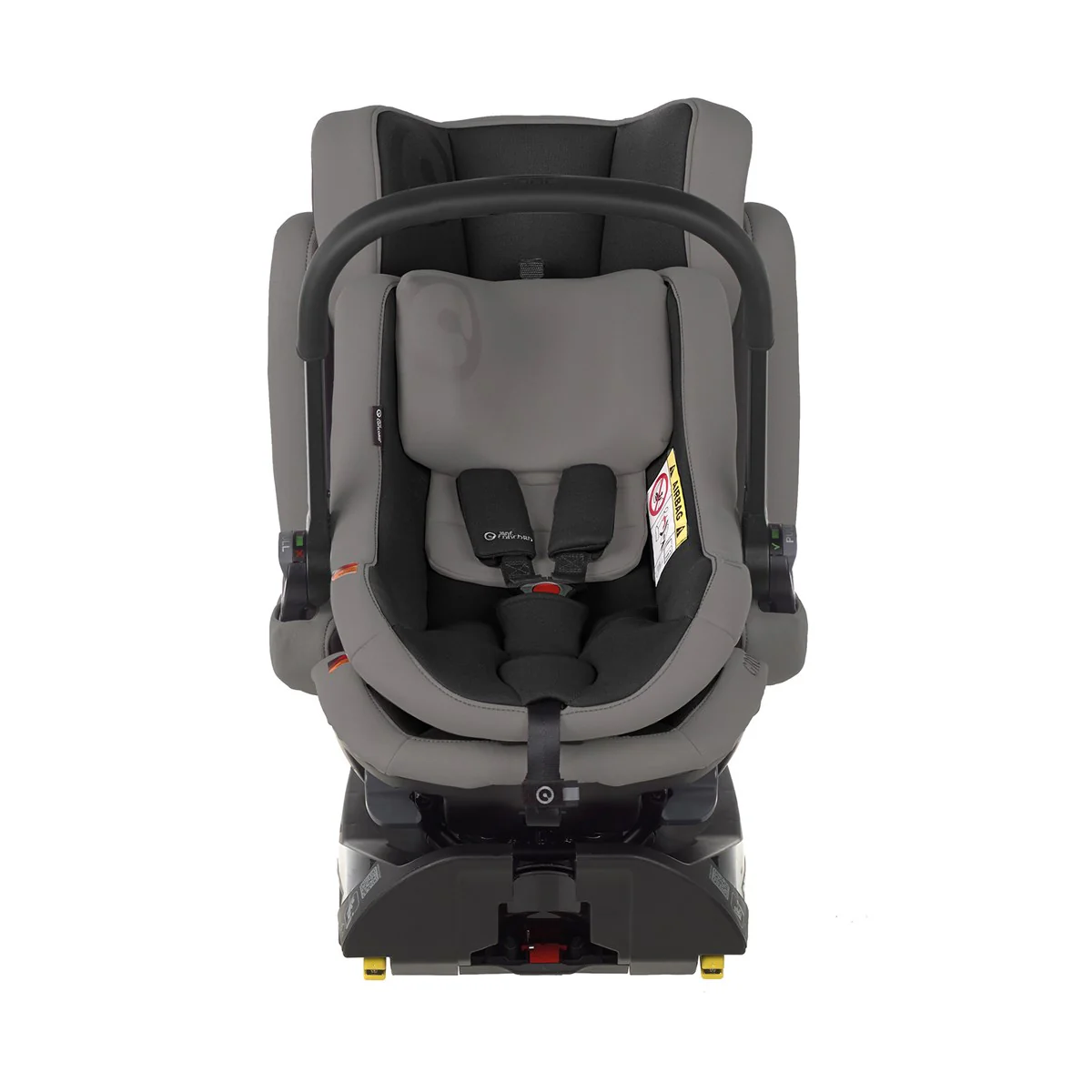 Jane Groowy + Nest i-Size Car Seat Combination 40-150cm, 0-12 Years, Matt Black - Image 11