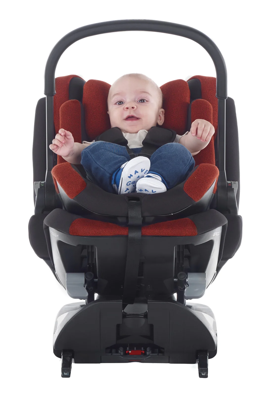 Jane Groowy + Nest i-Size Car Seat Combination 40-150cm, 0-12 Years, Matt Black - Image 22