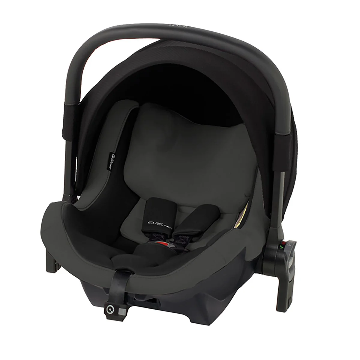 Jane Groowy + Nest i-Size Car Seat Combination 40-150cm, 0-12 Years, Matt Black - Image 4