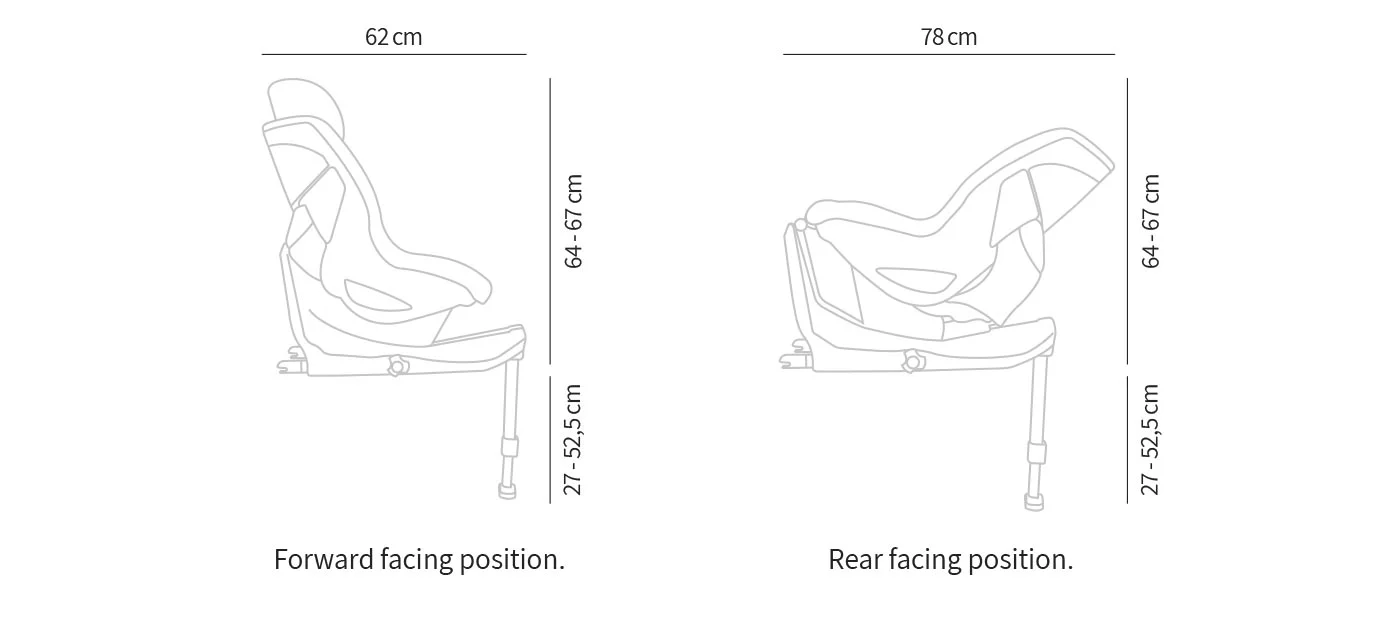 Jane Ikonic-2 360 Swivel i-Size Car Seat 40-105cm, 0-4 Years, Black - Image 16