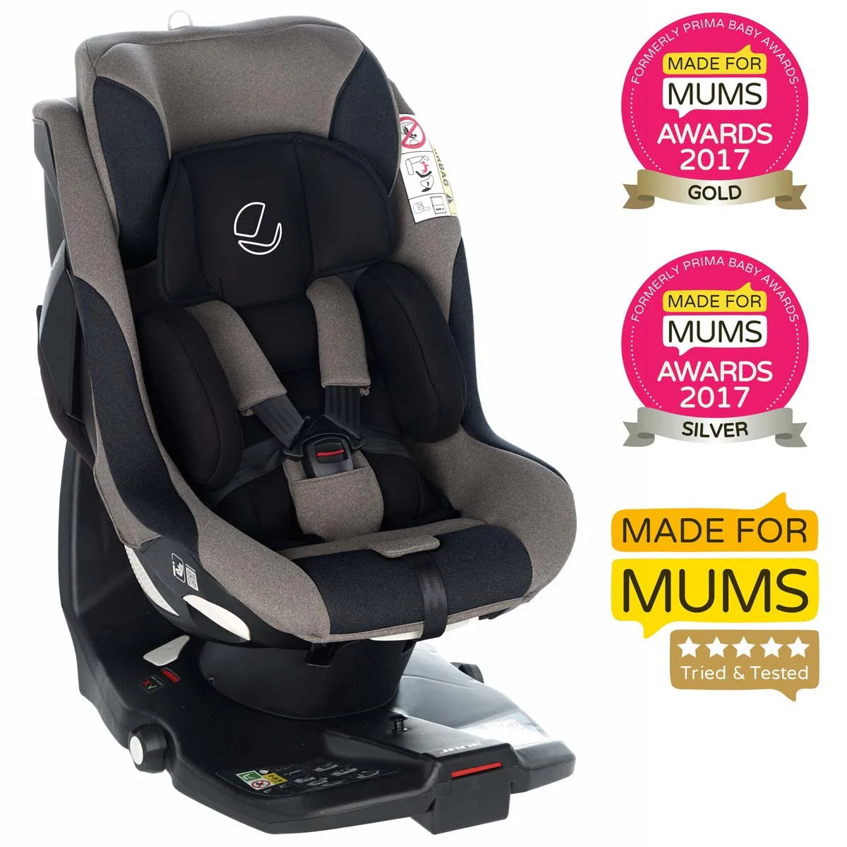 Jane Ikonic-2 360 Swivel i-Size Car Seat 40-105cm, 0-4 Years, Black - Image 3