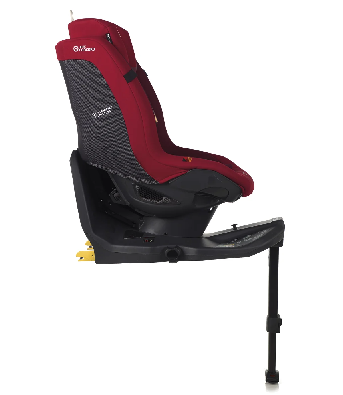 Jané Ikonic R iSize 360 Swivel Car Seat 40-105cm, 0-4 Years, Matt Black - Image 15