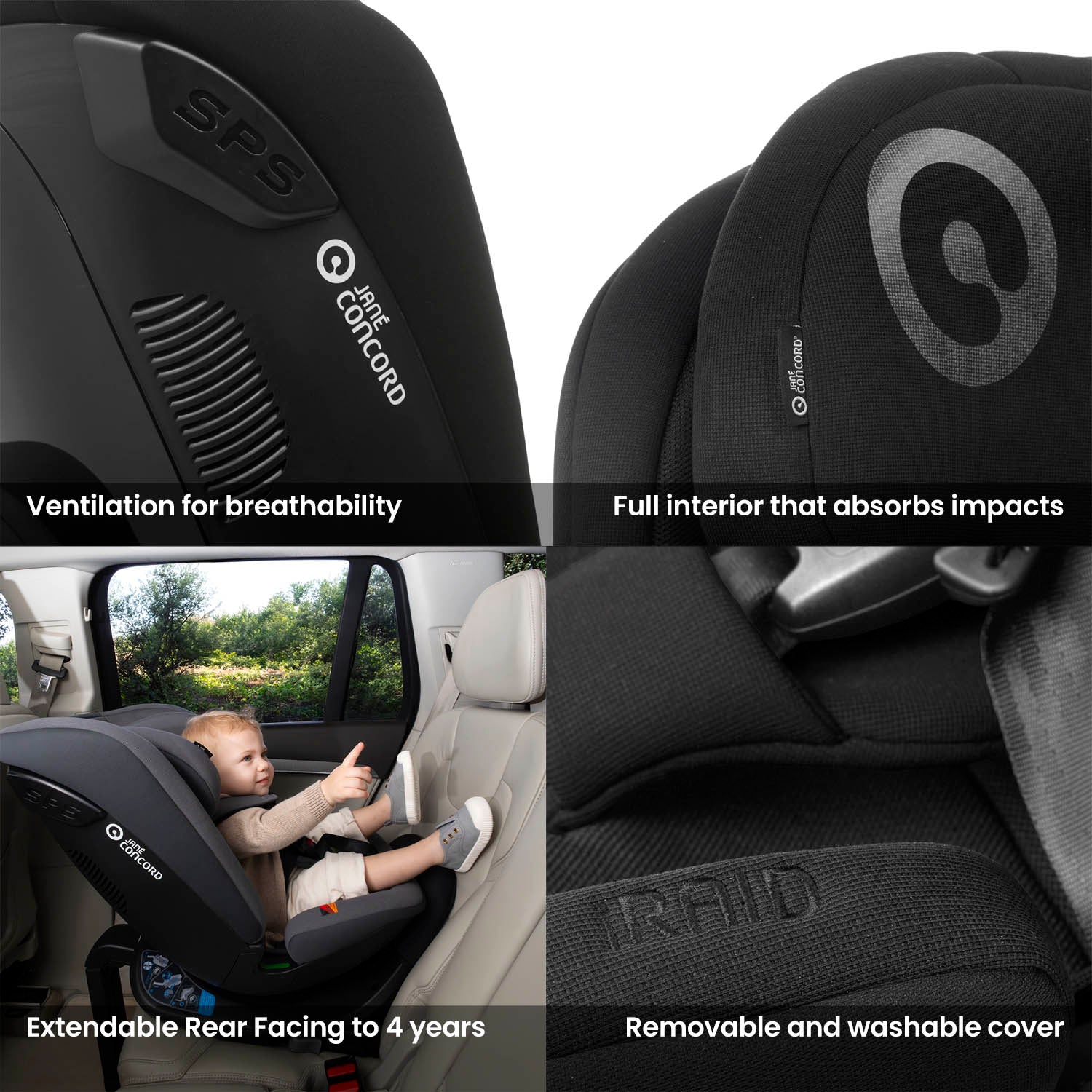 Jane iRaid 360 Swivel i-Size Car Seat, 0-12 years - Image 6