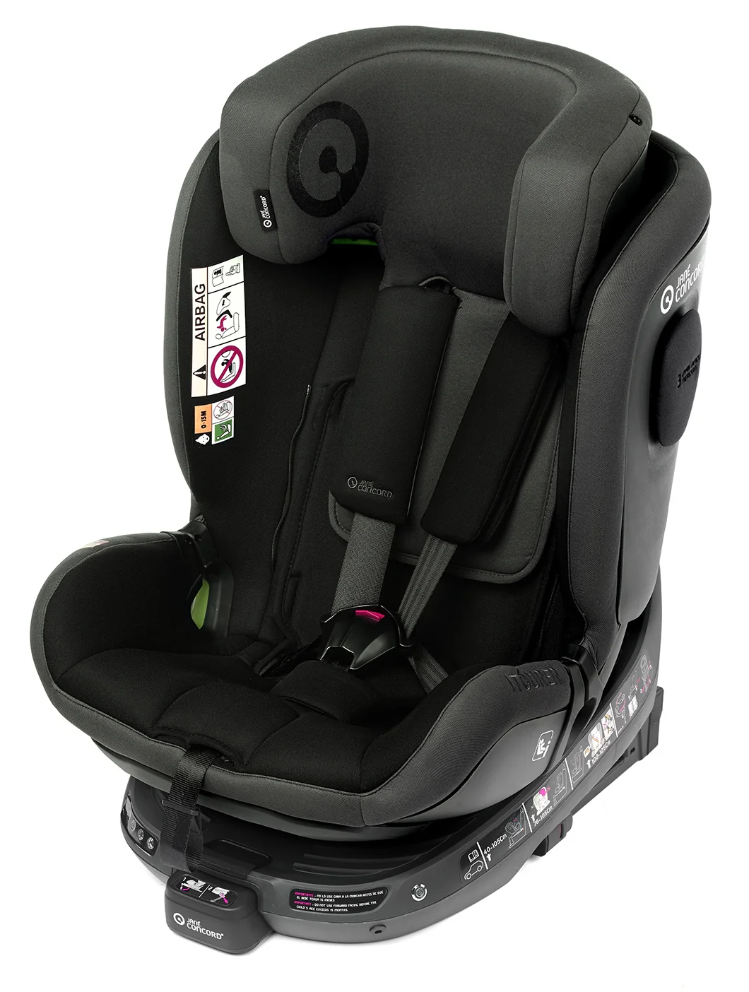 Jane iTourer 360° Swivel i-Size Car Seat, 40-125cm, 0-7 Years - Image 12