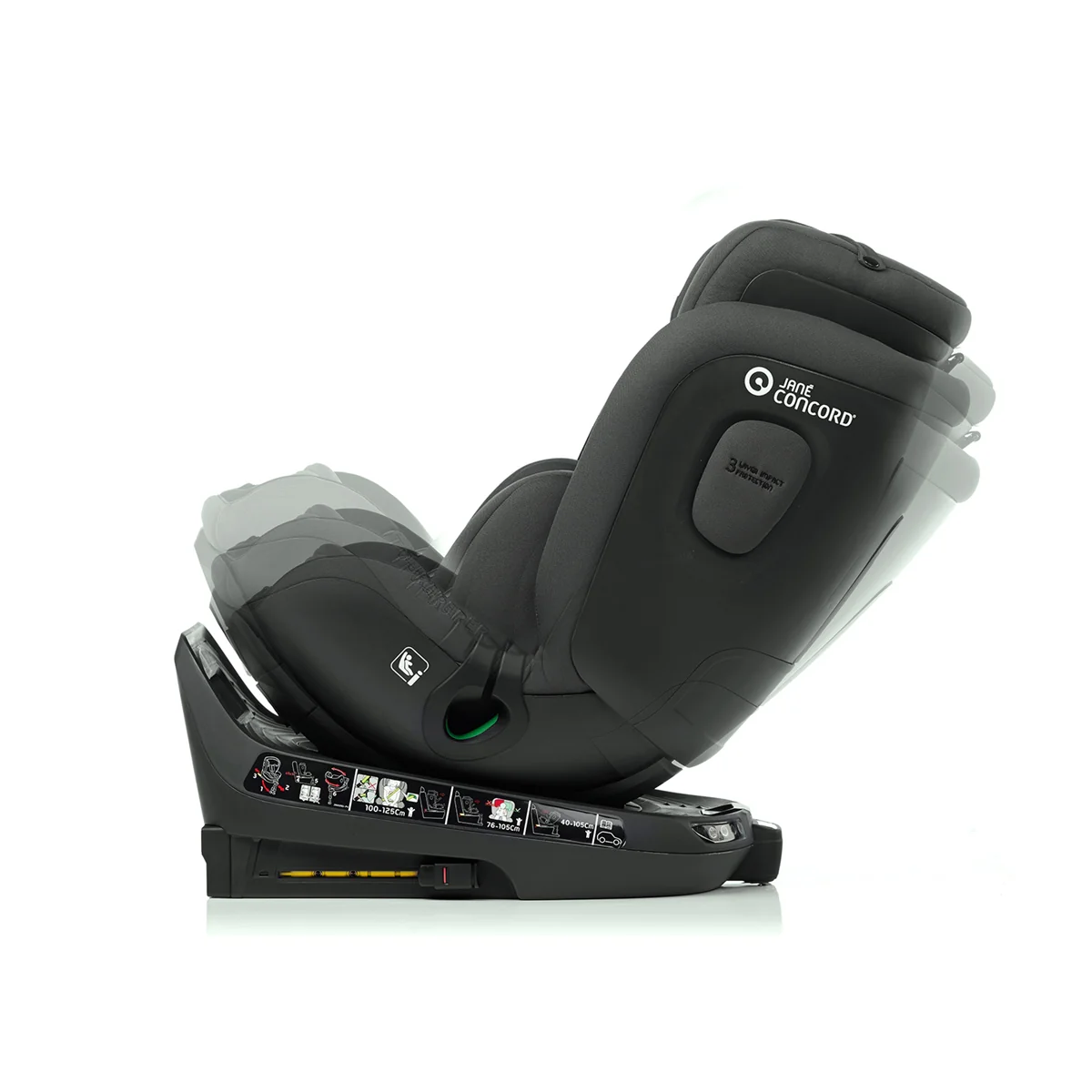 Jane iTourer 360° Swivel i-Size Car Seat, 40-125cm, 0-7 Years - Image 27