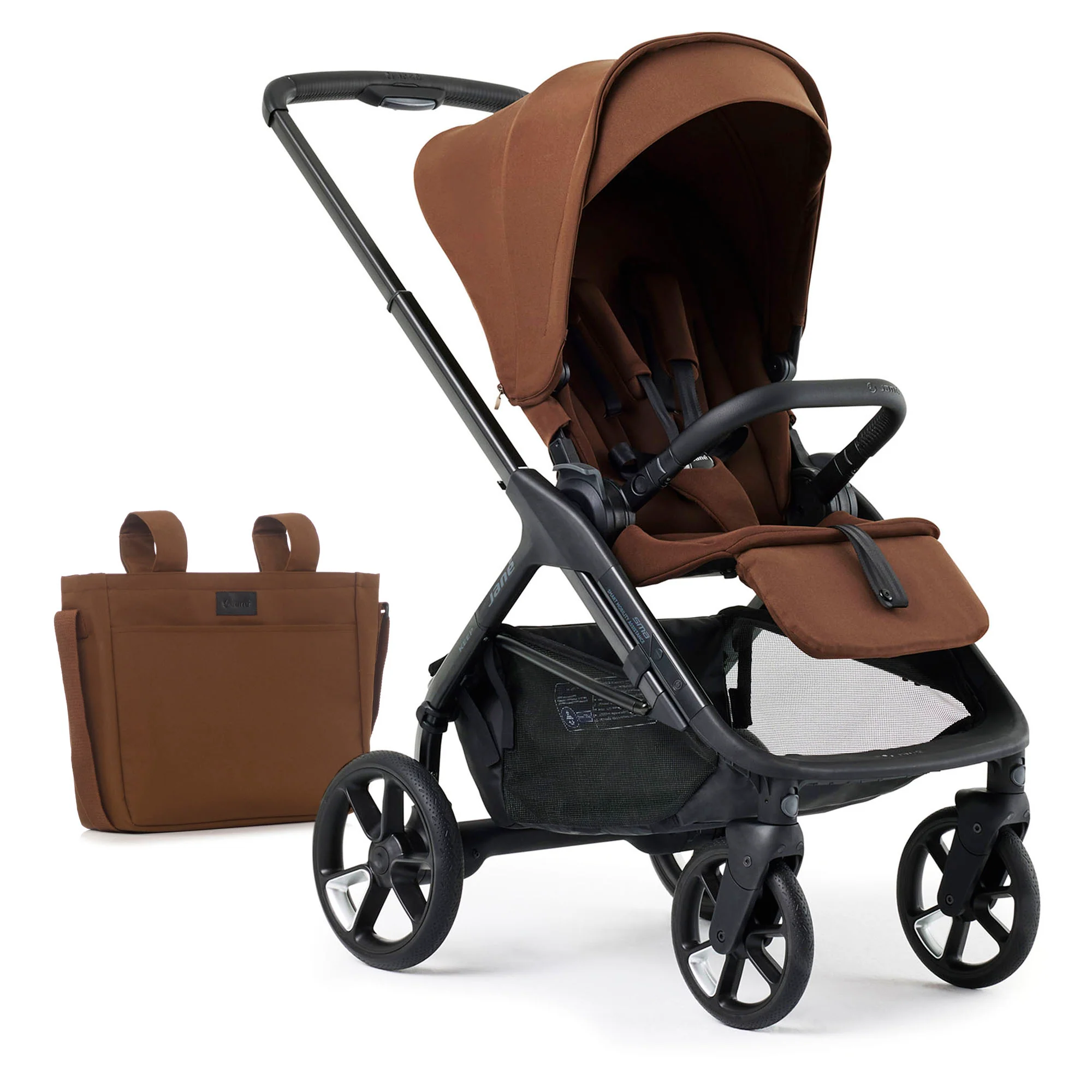 Jane Keep Duo Pram & Pushchair, Argile - Image 7