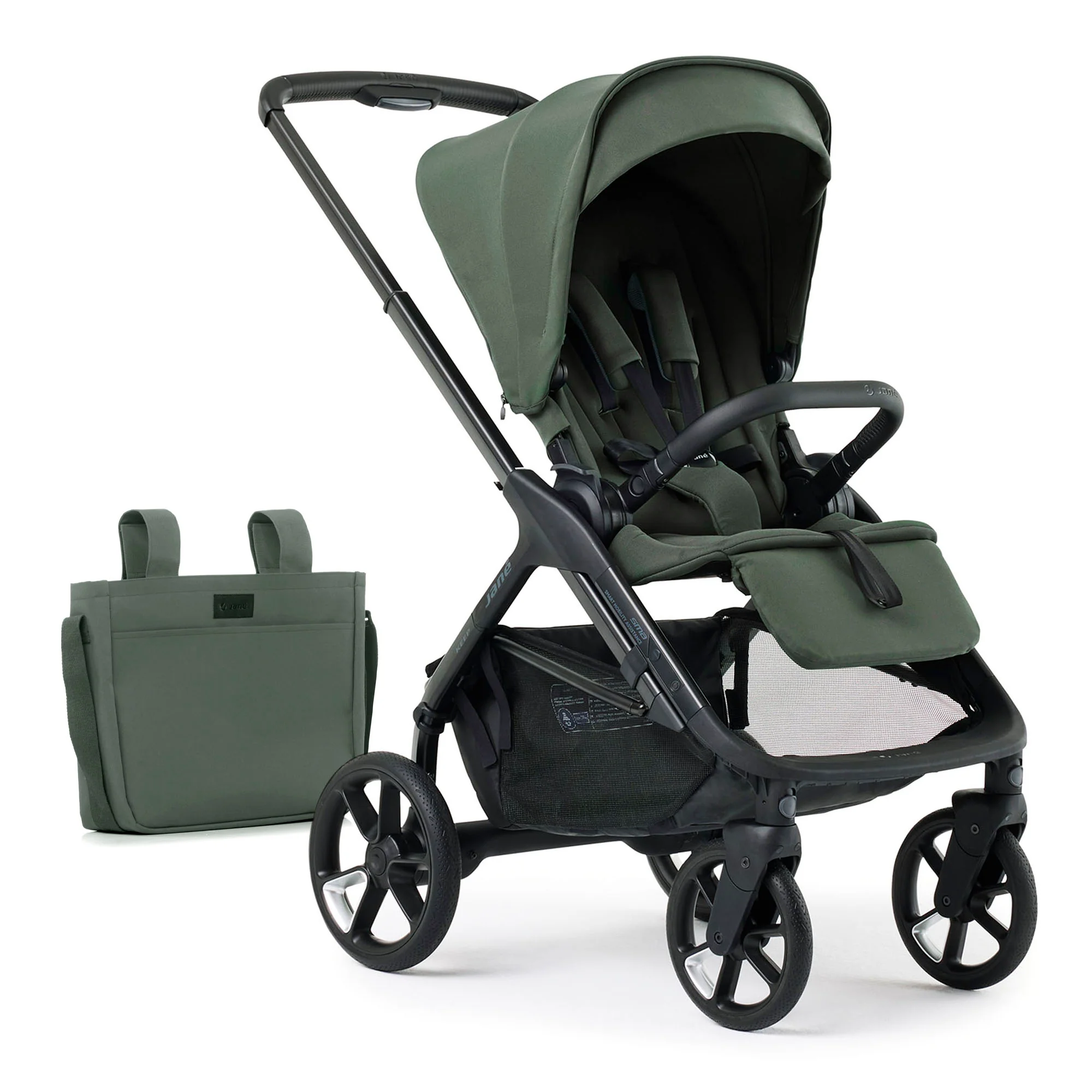 Jane Keep Duo Pram & Pushchair, Botanic - Image 6