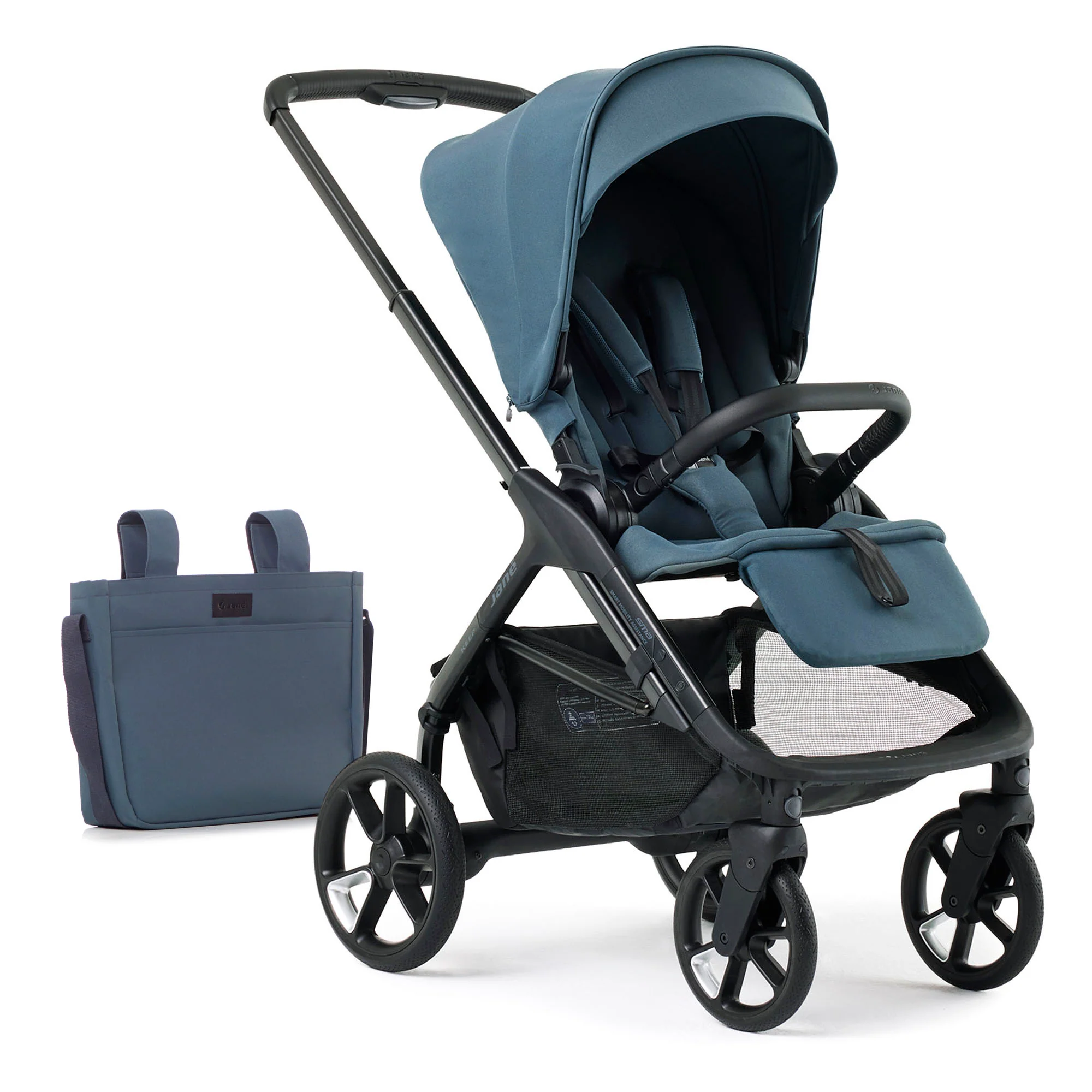 Jane Keep Duo Pram & Pushchair, Seal - Image 47