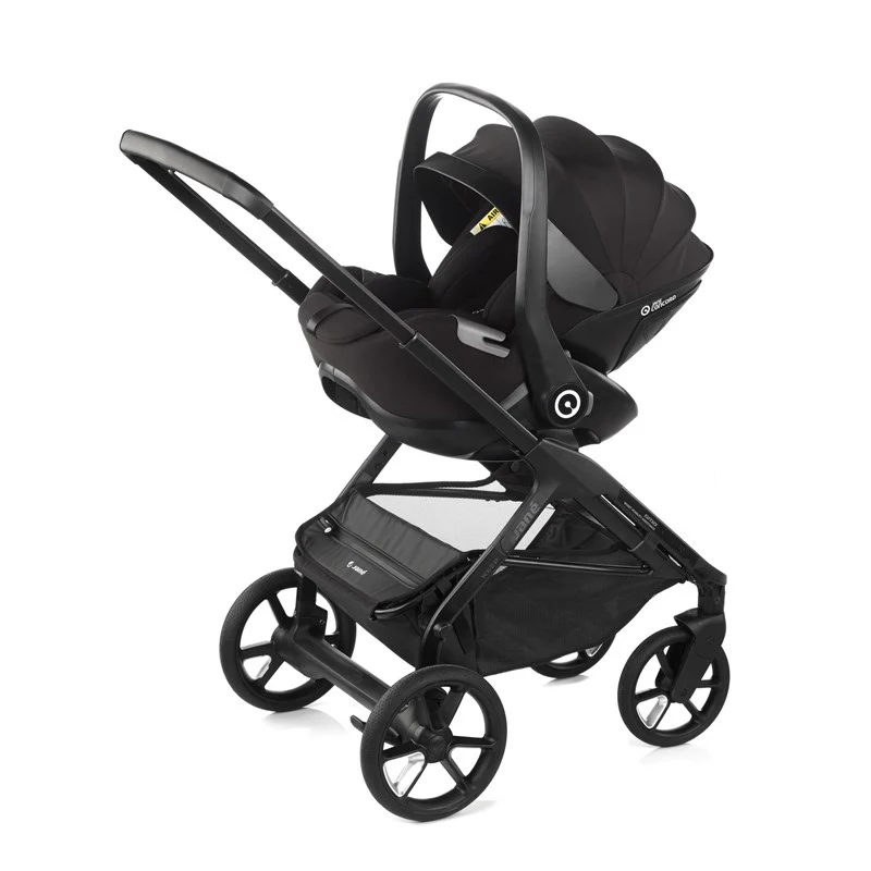 Jane Kombibaby Lie-Flat Infant Car Seat, i-Size 40-87 cm, 0-18m, Matt Black - Image 15