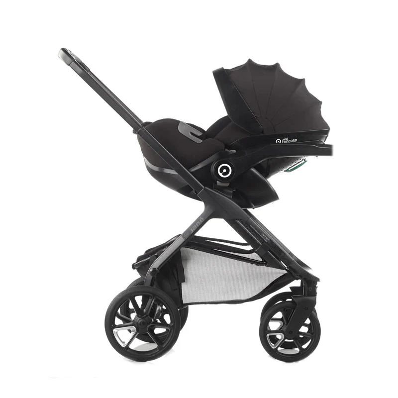 Jane Kombibaby Lie-Flat Infant Car Seat, i-Size 40-87 cm, 0-18m, Matt Black - Image 17