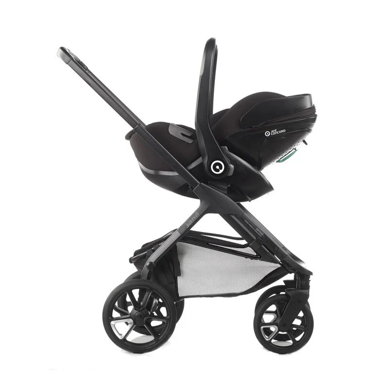 Jane Kombibaby Lie-Flat Infant Car Seat, i-Size 40-87 cm, 0-18m, Matt Black - Image 19