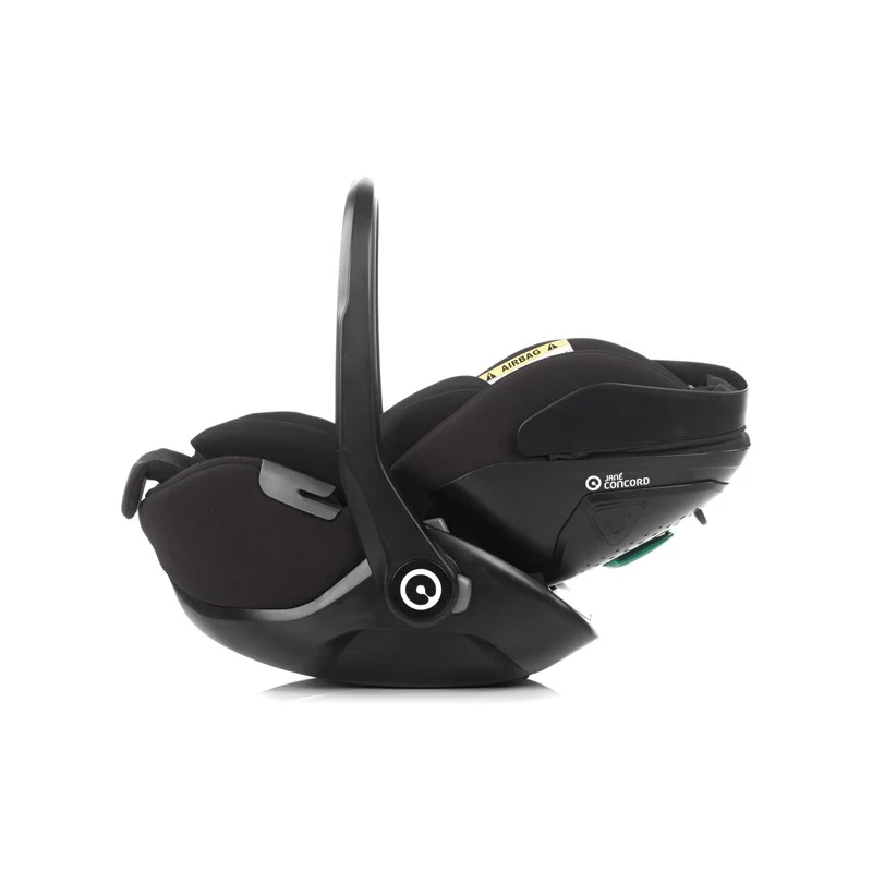 Jane Kombibaby Lie-Flat Infant Car Seat, i-Size 40-87 cm, 0-18m, Matt Black - Image 6