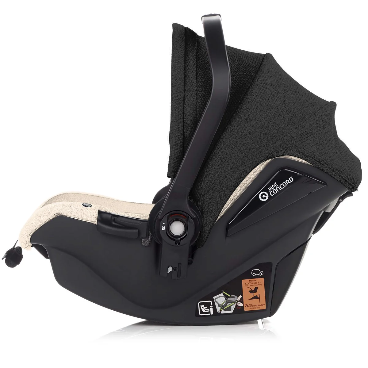 Jane Koos i-Size R1 Baby Car Seat 40 to 83cm, 0-18 Months - Image 29