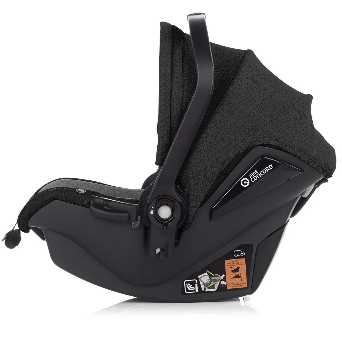 Jane Koos i-Size R1 Baby Car Seat 40 to 83cm, 0-18 Months - Image 6