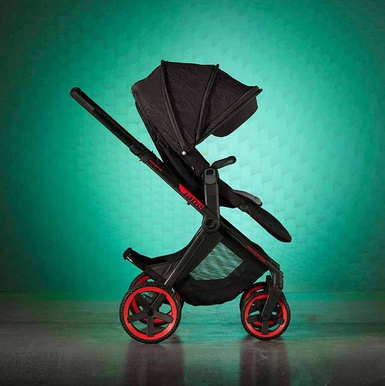 Jané Limited Edition Crosslight Pro Carbon 3in1 Travel System with Lie-Flat Kombibaby Car Seat - Image 12