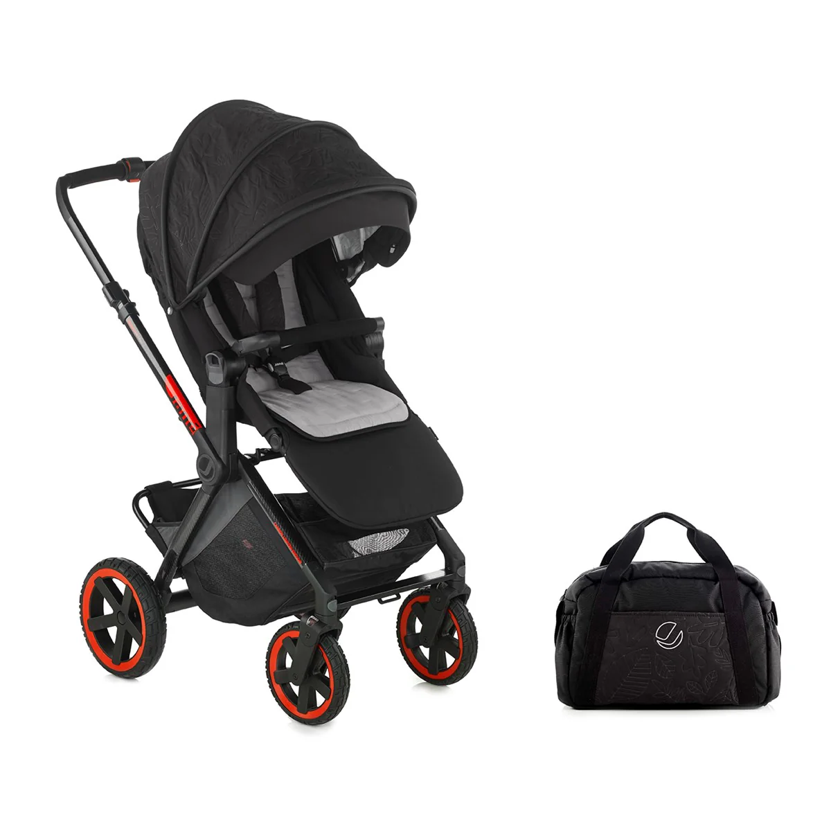 Jané Limited Edition Crosslight Pro Carbon 3in1 Travel System with Lie-Flat Kombibaby Car Seat - Image 13