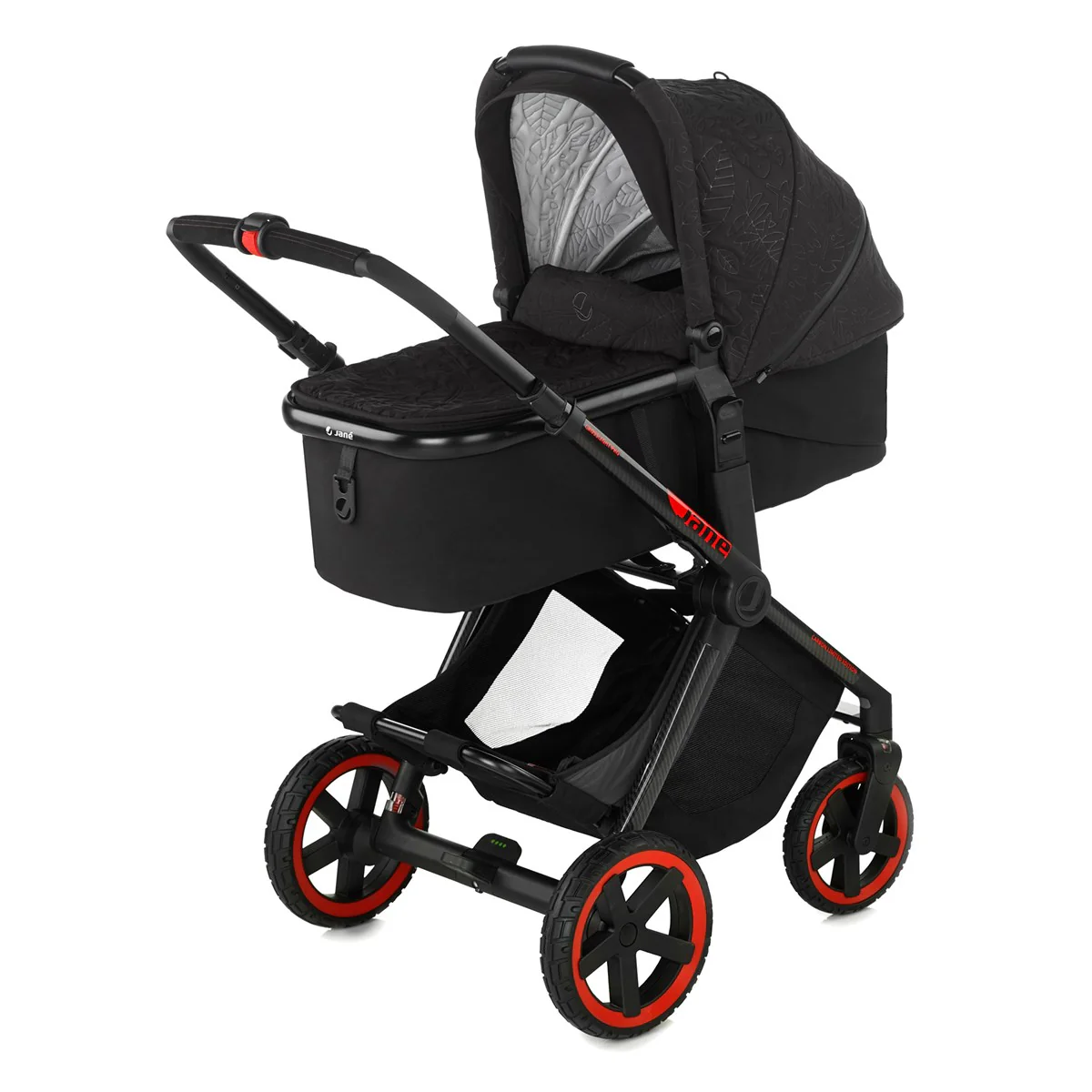 Jané Limited Edition Crosslight Pro Carbon 3in1 Travel System with Lie-Flat Kombibaby Car Seat - Image 8