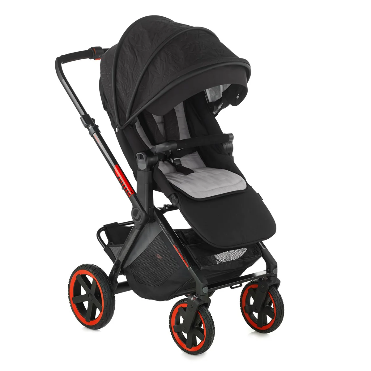 Jané Limited Edition Crosslight Pro Carbon 3in1 Travel System with Lie-Flat Kombibaby Car Seat - Image 9