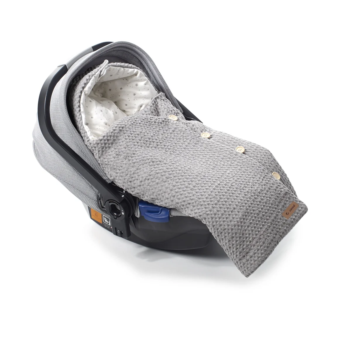 Jane Mims+ Baby Blanket Shawl with Hood – Ultimate Warmth & Comfort for Your Baby - Image 3