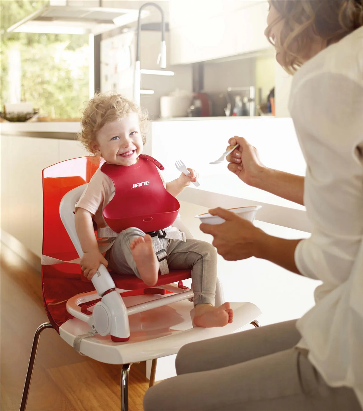 Jané Snap Roll-up Silicone Pelican Baby Bib - Image 10