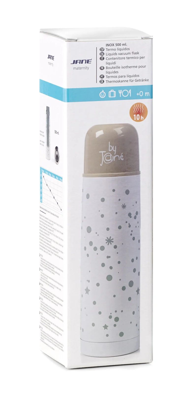Jane Stainless Steel Baby Thermal Flask for Liquids – 50cl - Image 3