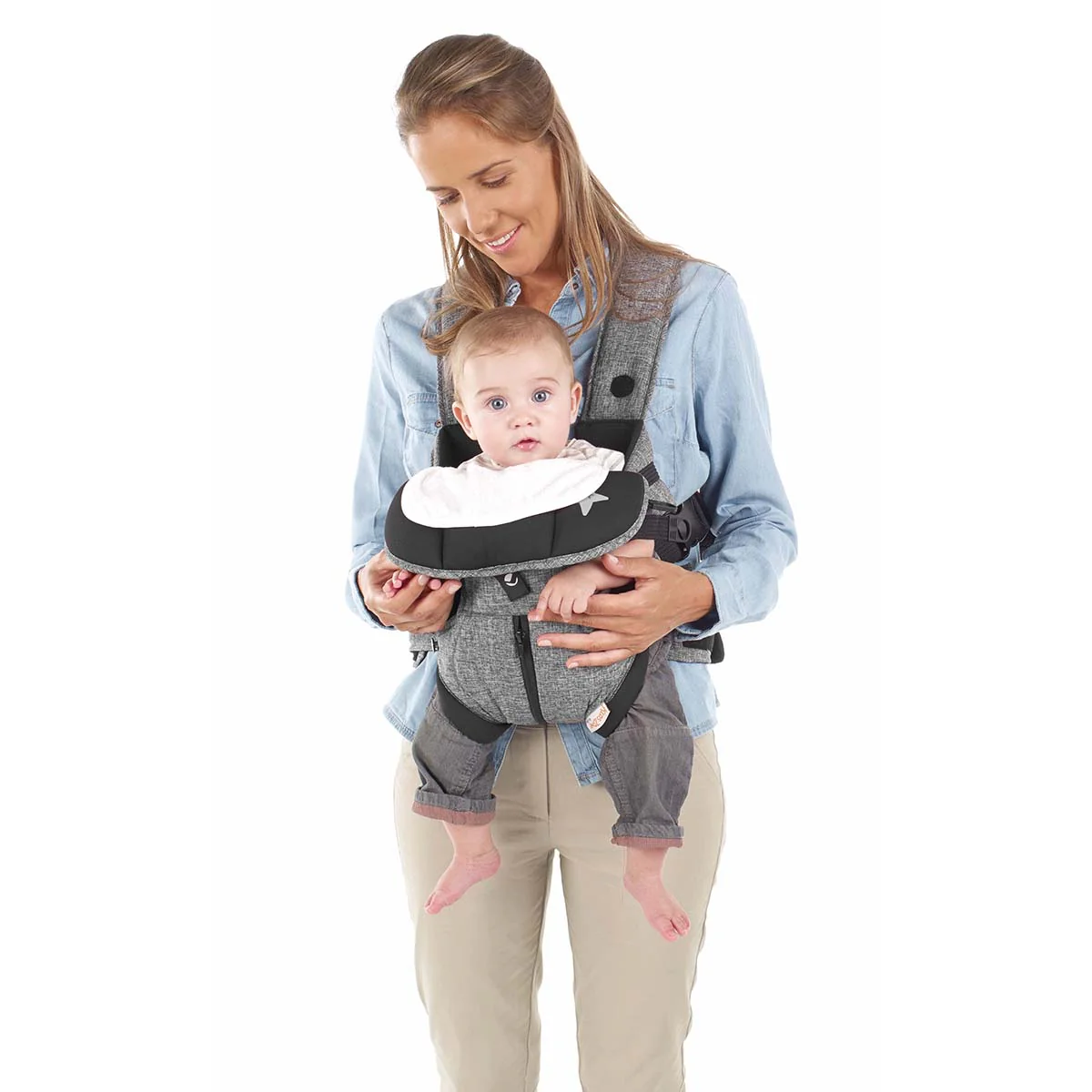 Jane Travel Baby Carrier – 3 Position, Breathable with Lumbar Support (Birth to 15kg) - Image 3