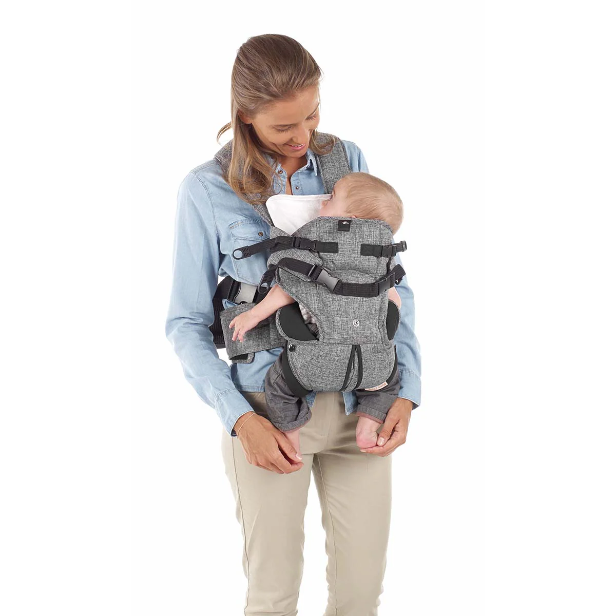 Jane Travel Baby Carrier – 3 Position, Breathable with Lumbar Support (Birth to 15kg) - Image 4