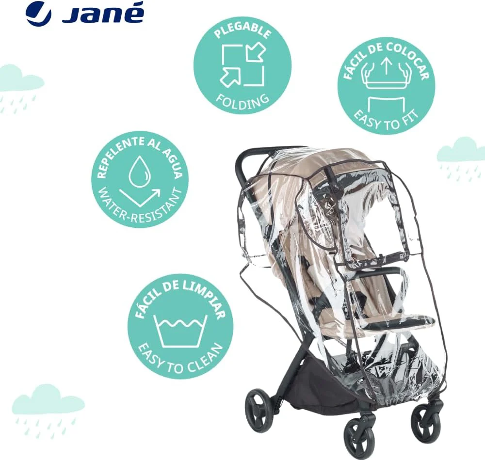 Jane Universal Pushchair Raincover & Travel Bag - Image 4